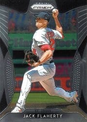 2019 Panini Prizm Base Set Jack Flaherty #182 card