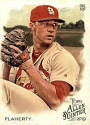 2019 Topps Allen & Ginter Base Set Jack Flaherty #193 card