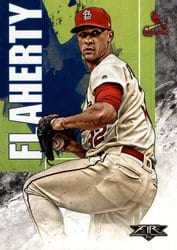 2019 Topps Fire Base Set Jack Flaherty #46 card