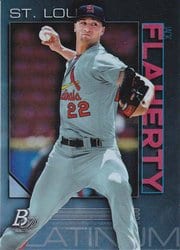 2020 Bowman Platinum Base Set Jack Flaherty #71 card