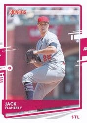 2020 Donruss Base Set Jack Flaherty #192 card