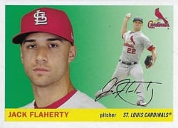 2020 Topps Archives Base Set Jack Flaherty #68 card