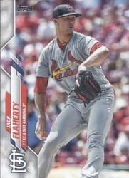 2020 Topps Base Set Jack Flaherty #155 card