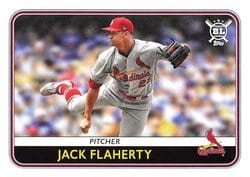 2020 Topps Big League Base Set Jack Flaherty #126 card