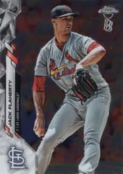 2020 Topps Chrome Ben Baller Edition Base Set Jack Flaherty #135 card