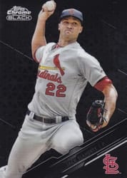 2020 Topps Chrome Black Base Set Jack Flaherty #11 card