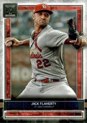 2020 Topps Museum Collection Base Set Jack Flaherty #37 card