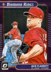 2021 Donruss Optic Base Set Jack Flaherty #22 card