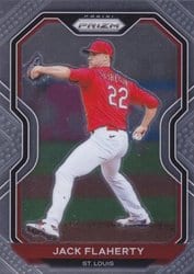 2021 Panini Prizm Base Set Jack Flaherty #230 card