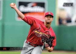 2021 Stadium Club Base Jack Flaherty #42 card
