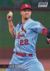 2021 Stadium Club Chrome Base Set Jack Flaherty #42 card
