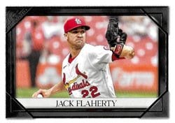 2021 Topps Gallery Base Set Jack Flaherty #106 card