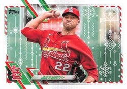 2021 Topps Holiday Base Set Jack Flaherty #HW210 card