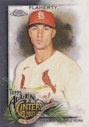 2022 Topps Allen & Ginter Chrome Base Set Jack Flaherty #171 card