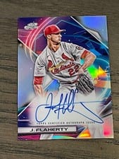 2022 Topps Cosmic Chrome Autographs Jack Flaherty #CCA-JF card