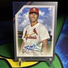 2022 Topps Gallery Veteran Autographs Jack Flaherty #VA-JF card