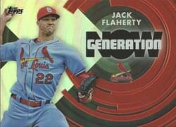 2022 Topps Generation Now Jack Flaherty #GN-51 card