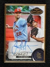 2022 Topps Gold Label Framed Autographs Jack Flaherty #FA-JF card