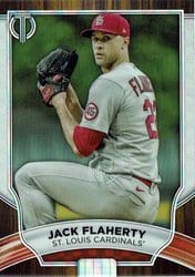 2022 Topps Tribute Base Set Jack Flaherty #2 card