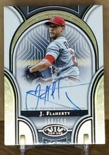 2023 Topps Tier One Prime Performers Autographs Jack Flaherty #PPA-JF card