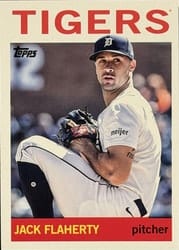 2025 Topps Archives Base Set Jack Flaherty #99 card