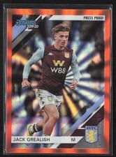2019 Panini Chronicles Jack Grealish Donruss Premier League Mosaic #10 card