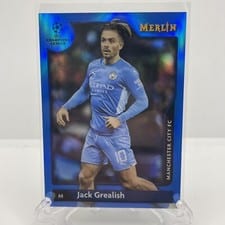 2021 Topps Merlin Chrome UEFA Jack Grealish #140 card