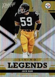 2022 Panini Prestige Living Legends Jack Ham #LL-8 card