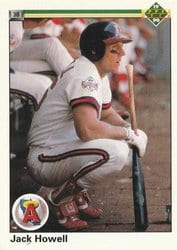 1990 Upper Deck Base Set Jack Howell #19 card