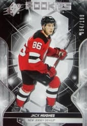 2019-20 SPx Base Set Jack Hughes #100 card