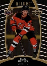 2019-20 Upper Deck Allure Base Set Jack Hughes #100 card