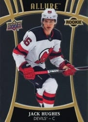 2019-20 Upper Deck Allure Base Set Jack Hughes #110 card
