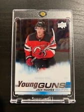 2019 Upper Deck Jack Hughes #201 card