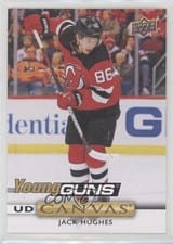2019 Upper Deck Canvas Jack Hughes #C239 card