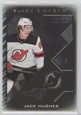 2021-22 Upper Deck Black Diamond Base Set Jack Hughes #BDB-HU card
