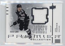 2021-22 Upper Deck Premier 20th Anniversary Jersey Jack Hughes #AJ-HU card