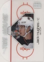 2022-23 SkyBox Metal Universe The House Jack Hughes #TH-5 card