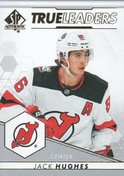 2022-23 SP Authentic True Leaders Jack Hughes #TL-19