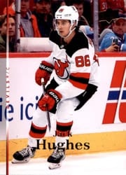 2022-23 Upper Deck 2007-08 Upper Deck Retro Jack Hughes #T-40 card