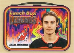2022-23 Upper Deck Lunch Box Legends Jack Hughes #LB-25 card