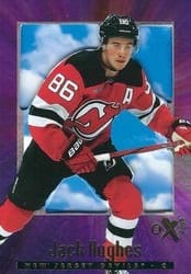 2023-24 SkyBox E-X 2000 Base Set Jack Hughes #37 card