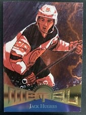 2023-24 SkyBox Metal Universe 2013 Retros Jack Hughes #RT-19 card