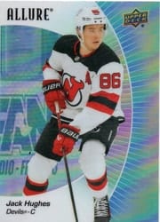 2023-24 Upper Deck Allure Base Set Jack Hughes #97 card