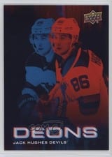 2023-24 Upper Deck Deons Jack Hughes #D-6 card