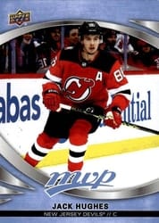 2023-24 Upper Deck MVP Base Set Jack Hughes #176 card