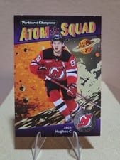 2024-25 Parkhurst Champions Atom Squad Jack Hughes #AS-10 card