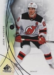 2024-25 SP Game Used Base Set Jack Hughes #15 card