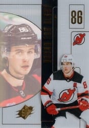 2024-25 SPx Bound For Glory Jack Hughes #BFG-19 card