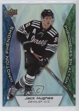 2024-25 Tim Hortons Collectors Series InMotion Phenoms Jack Hughes #MP-10 card