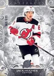 2024-25 Upper Deck Artifacts Base Set Jack Hughes #149 card